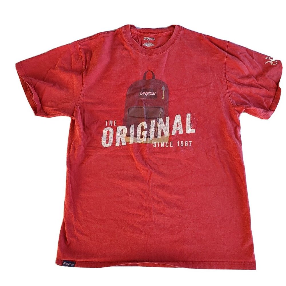 Jansport Men's T-Shirt Large Red The Original Since 1967 Journeys Graphic Tee